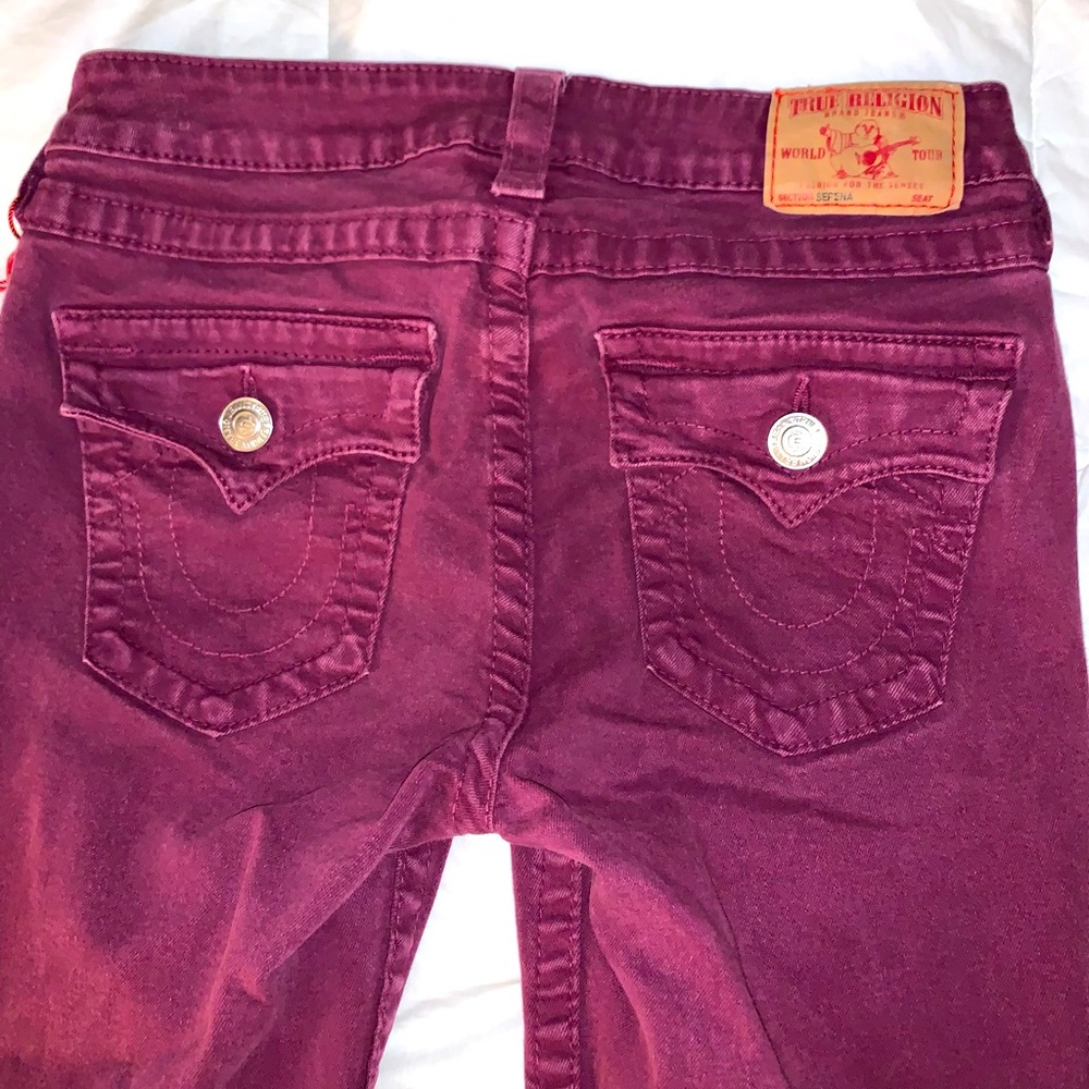 TRUE RELIGION Serena style skinny jeans women’s size 27